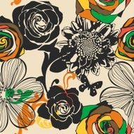 Floral seamless texture N41