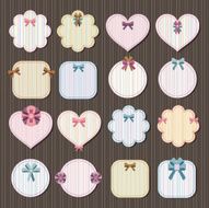 striped labels N2