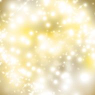 Gold sparkle vector