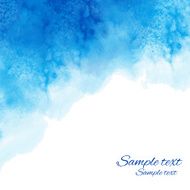 Watercolor blue background N6