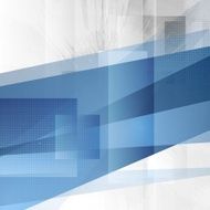 Grunge tech blue design