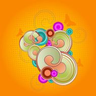 Retro background N149