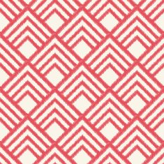 seamless red geometric mesh scribble pattern
