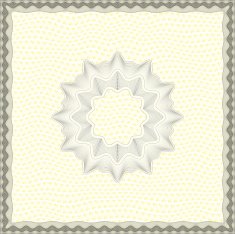 Square Vector Certificate Template N2