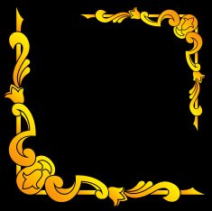 gold ornament 08 N2