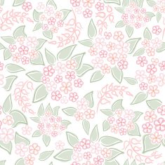 Gentle floral seamless background N3