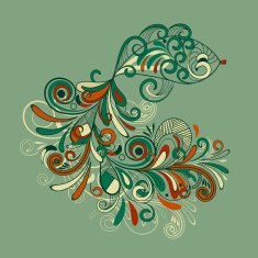 stylized fish