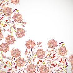 Floral background N1729