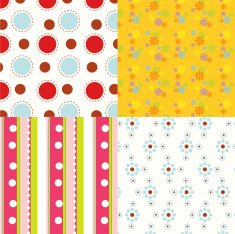 Seamless vector patterns N3