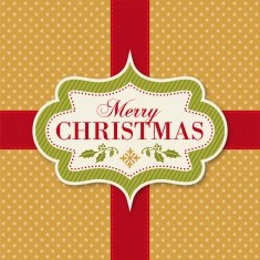 Christmas Vintage Frame N3