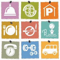 Hotel icons N54
