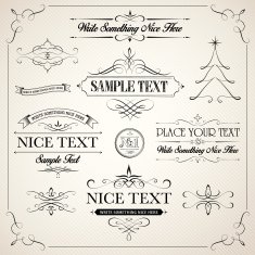 Calligraphic elements N8