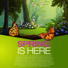 Beautiful Spring background N34