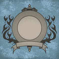 Vintage Shield Grunge