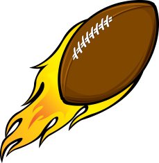 Flying Football Flame free image download