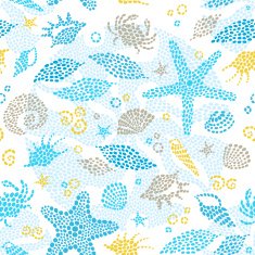 Pattern with sea elements N11