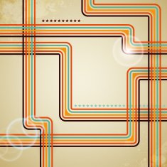 Abstract retro stripe background N2