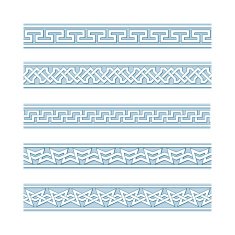 Edges of medieval style(knot)