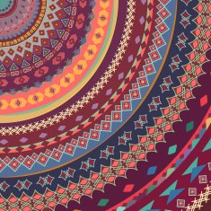 Background of bright ornamental pattern N2