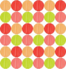 seamless scribble dots pattern N2