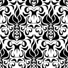 Seamless floral background N430