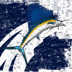 Sailfish abstract