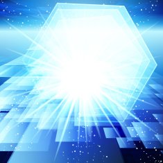 Abstract techno vector background N3
