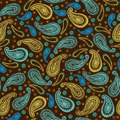 Abstract seamless retro indian pattern N2