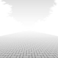 Concrete block pavement