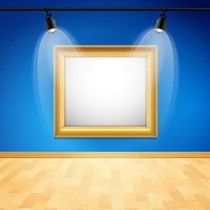 Blue Art Gallery Frame