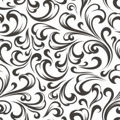 Vintage seamless pattern Vector illustration N2