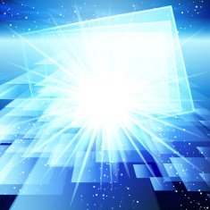 Abstract techno vector background N4