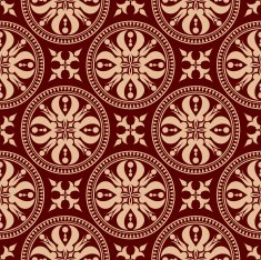 Rococo seamless background N2
