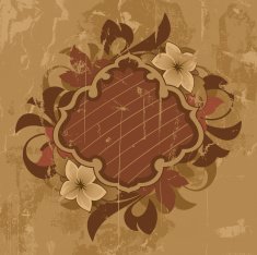 Floral abstract N60
