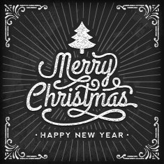 Christmas Wishes 8 - Chalkboard