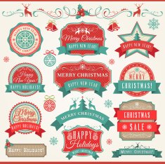 Christmas Badge Set N2