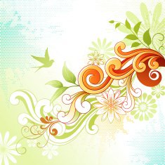 swirls and flowers N4