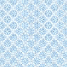 Blue Abstract Line Pattern on White Background vector