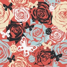 floral vector texture N8