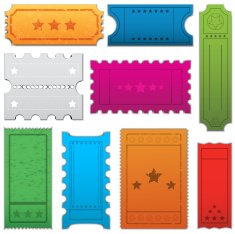 Vintage tickets N4