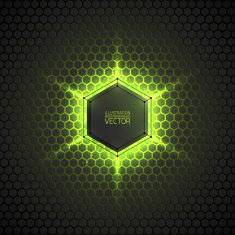Abstract 3d vector dark background N4