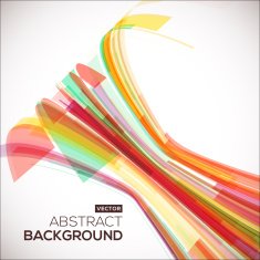 Abstract colorful red geometric background 3D perspective background N2