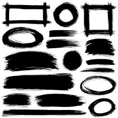 Brush strokes N19