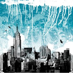 New York City Winter Grunge