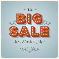Retro Sale Banner N3