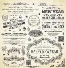 Merry Christmas Designs Set