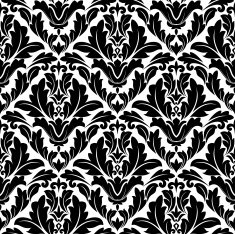 Royal floral seamless pattern