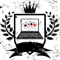 Online Poker Champion insignia