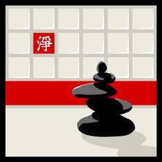 Vector Fengshui Scene