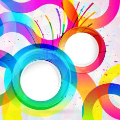 Abstract background with vector design elements N25